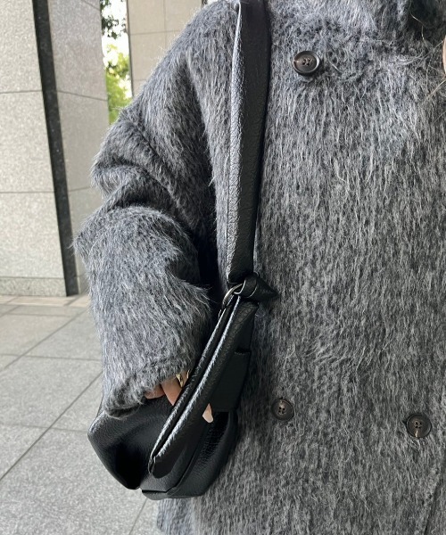 paravion（パラビオン）の「クロワッサンショルダーバッグ/B5サイズ/ショルダー調節可能（ショルダーバッグ・レディース・ホワイト/ブラック/ブラウン・FREE）」の22枚目の写真