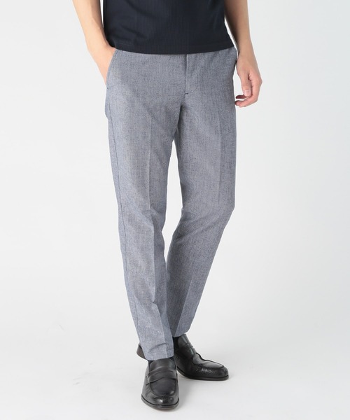 CROWDED CLOSET（クラウデッドクローゼット）の「COOLDOTS 2WAYストレッチスラックスパンツ（スラックス・メンズ・ネイビー/ダークネイビー/ライトグレー・01/04/03/02）」の2枚目の写真