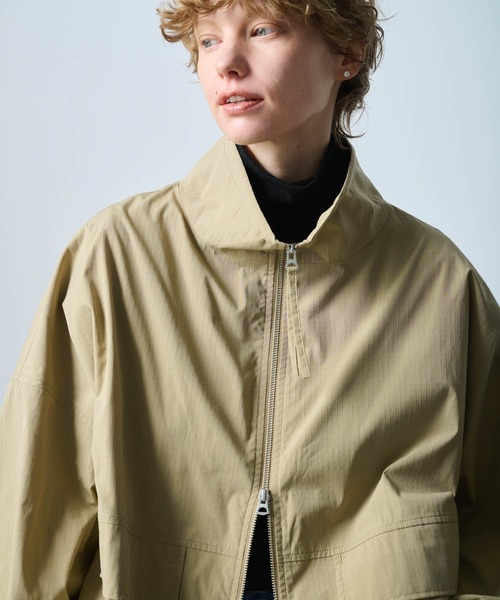 90's vintage ミリタリージャケット スタンドカラー M カーキ CZECH ARMY チェコ軍 50〜 60年代 デッドストック スタンド