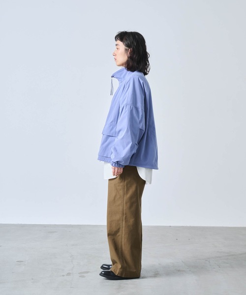 KHA:KI / カーキ」 スタンドカラージャケット STAND COLLAR JACKET