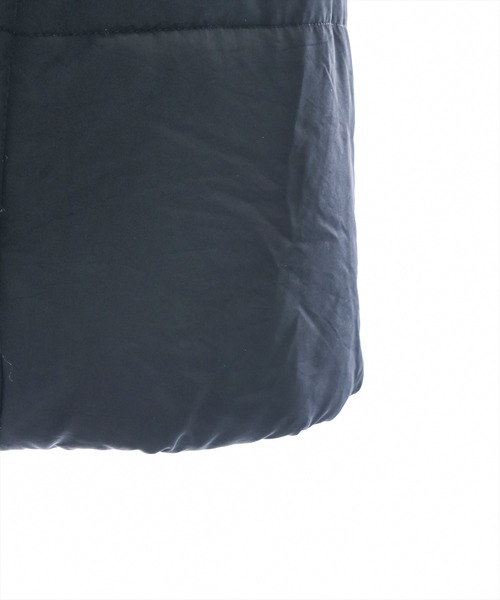 clear（クリア）の「ベルト付ミドル丈中綿ダウン[大人可愛い　体型カバー ファー] ≪2024AW新作≫（その他アウター・レディース・ブラック/アイボリー・F）」の13枚目の写真