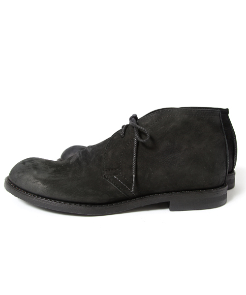 MR.OLIVE(ミスターオリーブ)の「【撥水レザー】WATER PROOF NUBUCK LEATHER / CHUKKA BOOTS(ブーツ・メンズ・ブラウン/ブラック・8h/10h/9h/7h)」の3枚目の写真