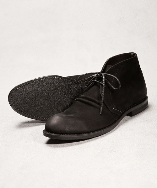 MR.OLIVE(ミスターオリーブ)の「【撥水レザー】WATER PROOF NUBUCK LEATHER / CHUKKA BOOTS(ブーツ・メンズ・ブラウン/ブラック・8h/10h/9h/7h)」の13枚目の写真