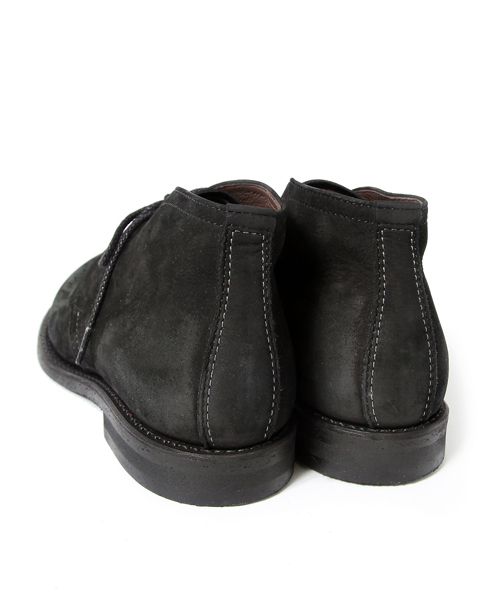 MR.OLIVE(ミスターオリーブ)の「【撥水レザー】WATER PROOF NUBUCK LEATHER / CHUKKA BOOTS(ブーツ・メンズ・ブラウン/ブラック・8h/10h/9h/7h)」の4枚目の写真