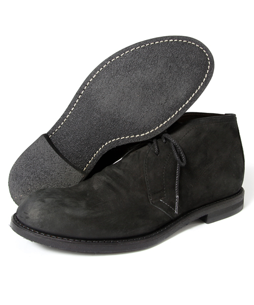 MR.OLIVE(ミスターオリーブ)の「【撥水レザー】WATER PROOF NUBUCK LEATHER / CHUKKA BOOTS(ブーツ・メンズ・ブラウン/ブラック・8h/10h/9h/7h)」の5枚目の写真