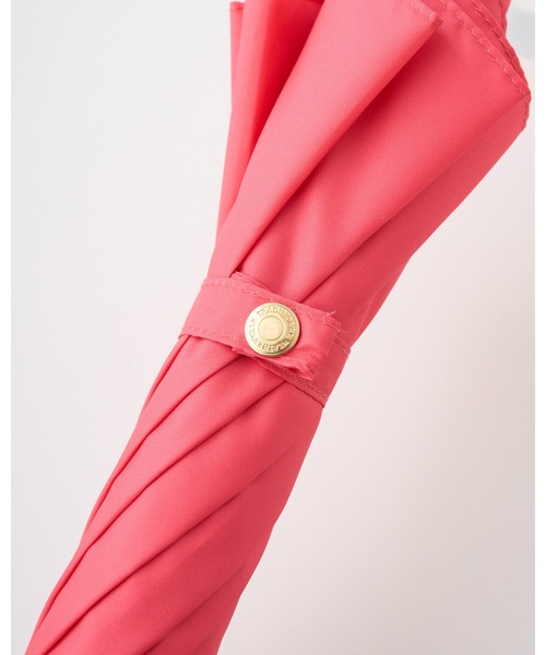 Traditional Weatherwear(トラディショナルウェザーウェア)の「UMBRELLA BAMBOO LITE(長傘・レディース・コーラルピンク/ブルー系・F)」の4枚目の写真