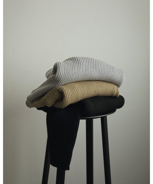 anuke（アンヌーク）の「Rib Over Knit（ニット/セーター）」 - WEAR