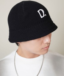 SPINNS | コットン生地クラッシャーハット/Dロゴ(ハット)