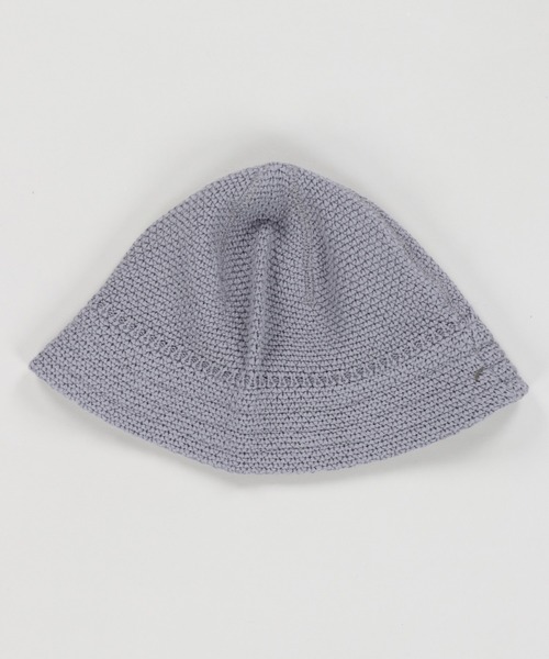 SPINNS（スピンズ）の「コットン生地クラッシャーハット/Dロゴ（ハット・メンズ・ブラック/グレー・ONESIZE）」の5枚目の写真