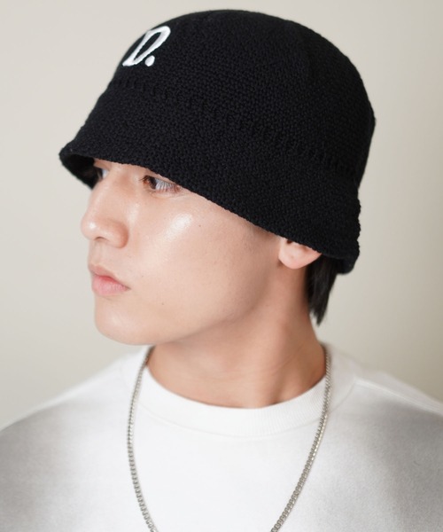 SPINNS（スピンズ）の「コットン生地クラッシャーハット/Dロゴ（ハット・メンズ・ブラック/グレー・ONESIZE）」の10枚目の写真