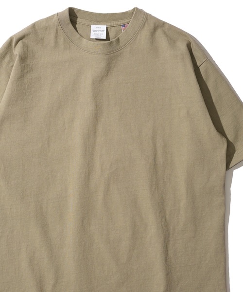 ADPOSION(アドポーション)の「【SEABEES/シービーズ】USAコットン ヘビーウェイト クルーネックTシャツ(Tシャツ/カットソー・メンズ・ブラック/ベージュ/グリーン/ホワイト・X-LARGE/LARGE/MEDIUM)」の3枚目の写真