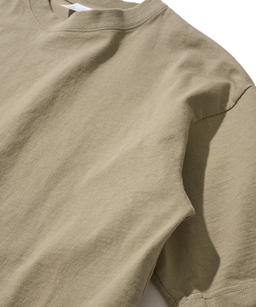 ADPOSION(アドポーション)の「【SEABEES/シービーズ】USAコットン ヘビーウェイト クルーネックTシャツ(Tシャツ/カットソー・メンズ・ブラック/ベージュ/グリーン/ホワイト・X-LARGE/LARGE/MEDIUM)」の13枚目の写真