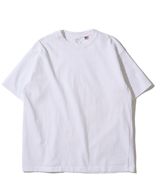 ADPOSION(アドポーション)の「【SEABEES/シービーズ】USAコットン ヘビーウェイト クルーネックTシャツ(Tシャツ/カットソー・メンズ・ブラック/ベージュ/グリーン/ホワイト・X-LARGE/LARGE/MEDIUM)」の5枚目の写真