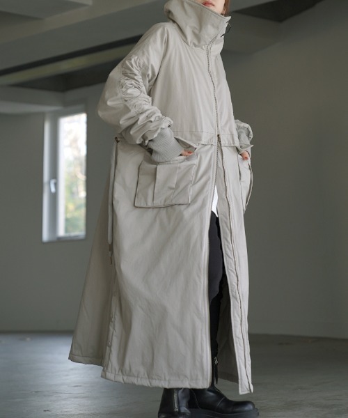 中綿ロングアウター（その他アウター）｜HUG.U（ハグユー）の