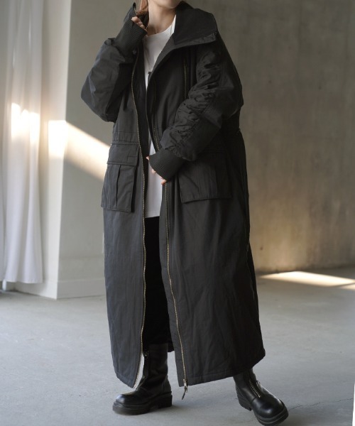 中綿ロングアウター（その他アウター）｜HUG.U（ハグユー）の