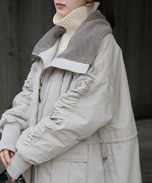 中綿ロングアウター（その他アウター）｜HUG.U（ハグユー）の