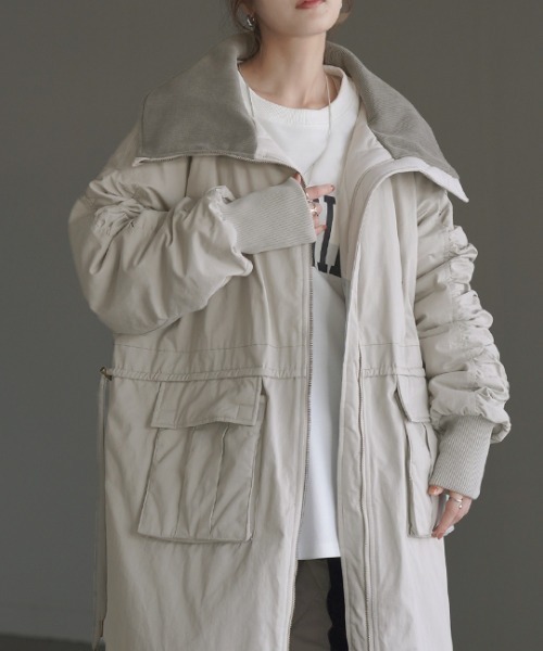 中綿ロングアウター（その他アウター）｜HUG.U（ハグユー）の