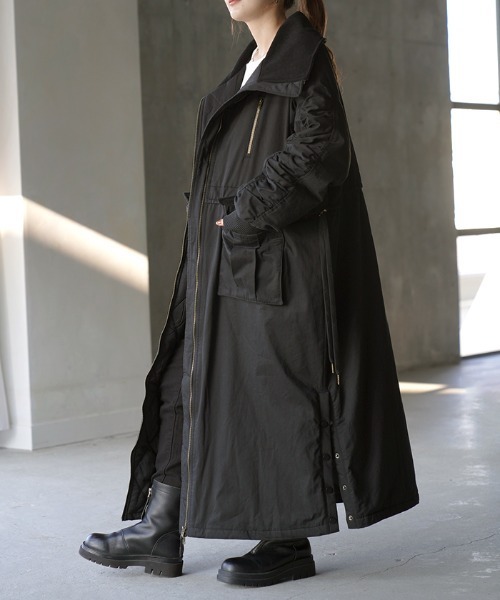 中綿ロングアウター（その他アウター）｜HUG.U（ハグユー）の