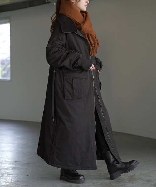 中綿ロングアウター（その他アウター）｜HUG.U（ハグユー）の