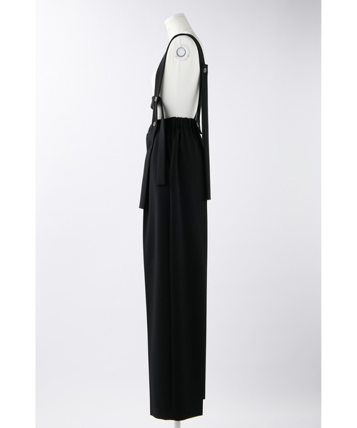 【美品✨】ENFÖLD LONG-STRAP OVERALLS サロペット 黒 DRESSLAVE サロペット オーバーオール suspenders suiting