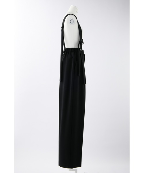 ENFOLD エンフォルド ロングストラップ オーバーオール エンフォルド サロペット LONG-STRAP OVERALLS グレー 36｜Yahoo