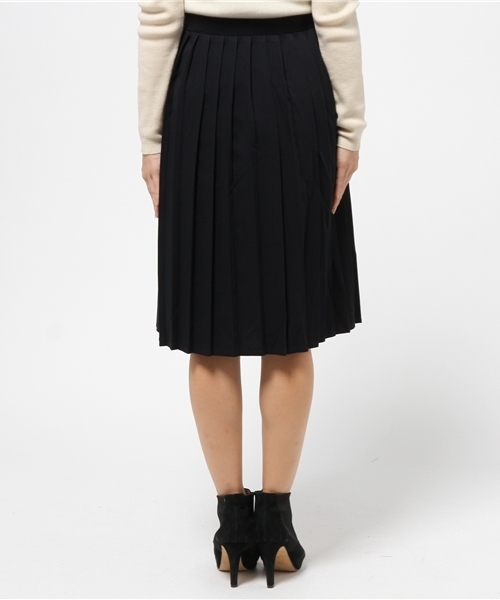 earth music&ecology（アースミュージックアンドエコロジー）の「プリーツスカート（スカート・レディース・キャメル/カーキ/ネイビー/グレー・MEDIUM/SMALL）」の7枚目の写真