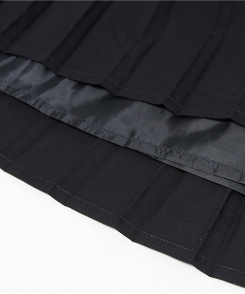 earth music&ecology（アースミュージックアンドエコロジー）の「プリーツスカート（スカート・レディース・キャメル/カーキ/ネイビー/グレー・MEDIUM/SMALL）」の11枚目の写真