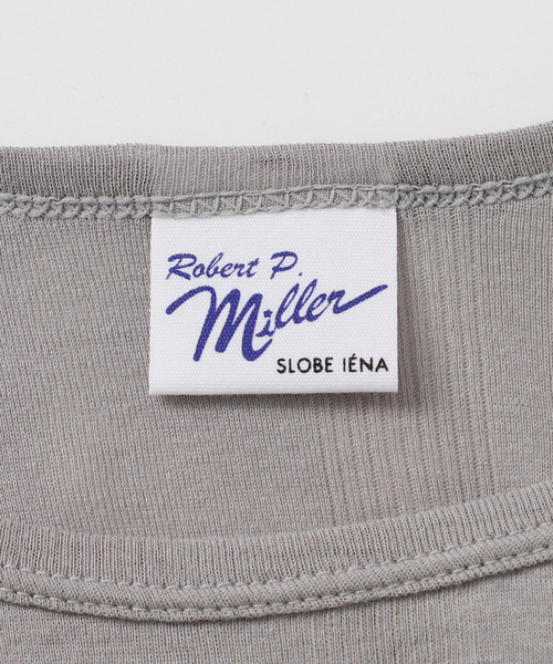 MILLER（ミラー）の「《追加4》miller/ミラー SLOBE別注 SHEER RIB クルーネック（Tシャツ/カットソー・レディース・ホワイト/アイボリー/スカイブルー・FREE）」の18枚目の写真
