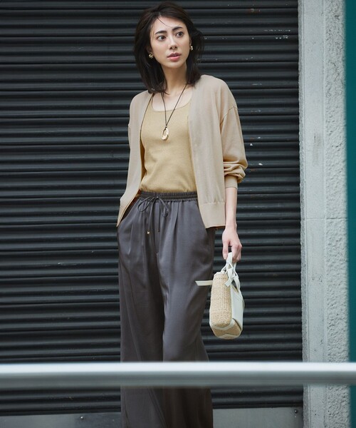 23区（ニジュウサンク）の「シェルリング ネックレス（ネックレス・レディース・ダークブラウン系/ブラック系/ホワイト系・F）」の20枚目の写真