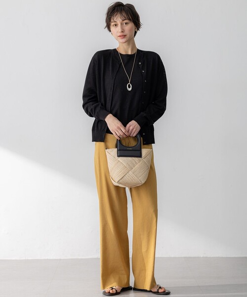 23区（ニジュウサンク）の「シェルリング ネックレス（ネックレス・レディース・ダークブラウン系/ブラック系/ホワイト系・F）」の8枚目の写真