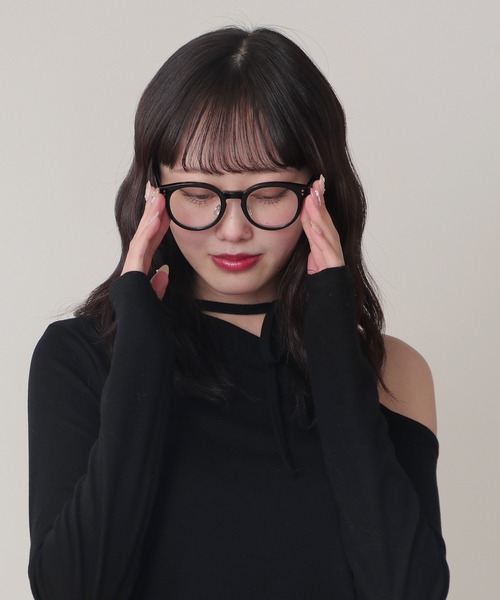NOEYEDIA（ノーアイディア）の「no eyedia/ノーアイディア OPTICAL めがね 【NE-456】 2026新作　再入荷（メガネ・レディース・ブラック・FREE）」の4枚目の写真