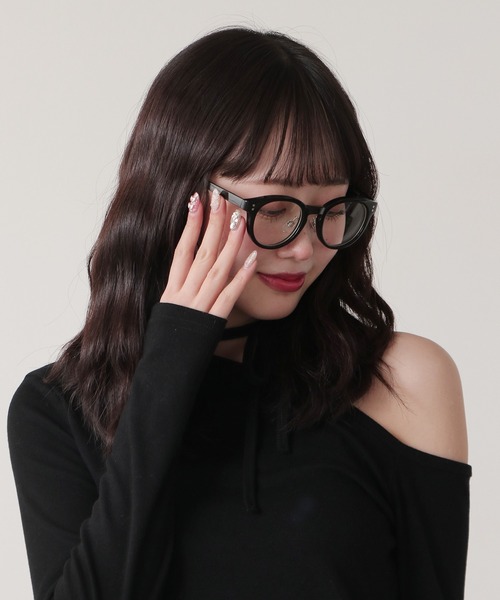 NOEYEDIA（ノーアイディア）の「no eyedia/ノーアイディア OPTICAL めがね 【NE-456】 2026新作　再入荷（メガネ・レディース・ブラック・FREE）」の6枚目の写真