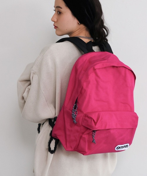 OUTDOOR PRODUCTS(アウトドアプロダクツ)の「<OUTDOOR PRODUCTS>452Uリュックサック/バックパック(バックパック/リュック・レディース・ブラック/ベージュ/レッド/ピンク/オレンジ/グレー・FREE)」の4枚目の写真