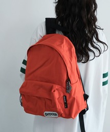 ACOC ギャザード バックパック Orange Rust/リュックサック 韓国 セール】 ナイロンリュックサック Sサイズ （リュック・バック