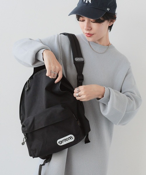 OUTDOOR PRODUCTS(アウトドアプロダクツ)の「<OUTDOOR PRODUCTS>452Uリュックサック/バックパック(バックパック/リュック・レディース・ブラック/ベージュ/レッド/ピンク/オレンジ/グレー・FREE)」の12枚目の写真