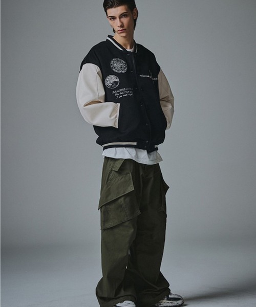 NOT4NERD(ノットフォーナード)の「【UNISEX】NOT4NERD/フレアカーゴパンツ(カーゴパンツ・レディース・その他1/ブラック/カーキ・LARGE/MEDIUM)」の4枚目の写真