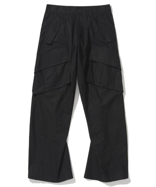 NOT4NERD(ノットフォーナード)の「【UNISEX】NOT4NERD/フレアカーゴパンツ(カーゴパンツ・レディース・その他1/ブラック/カーキ・LARGE/MEDIUM)」の9枚目の写真
