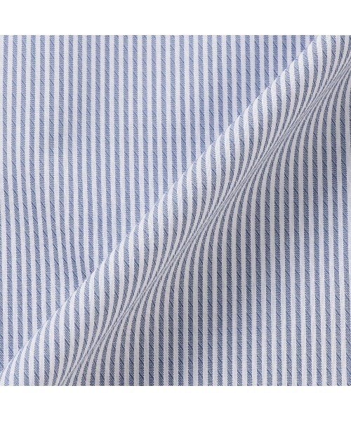 TOKYO SHIRTS(トウキョウシャツ)の「透け防止 形態安定ノーアイロン ワイド 長袖ビジネスワイシャツ(ビジネスシャツ・レディース・ブルー・L/XL/LL/S/M/XS)」の5枚目の写真