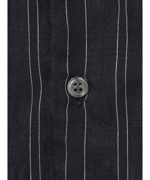 MIDIUMISOLID(ミディウミソリッド)の「MIDIUMISOLID Men’s シアーストライプシャツ(シャツ/ブラウス・メンズ・オフホワイト/ブルー系その他・48)」の5枚目の写真