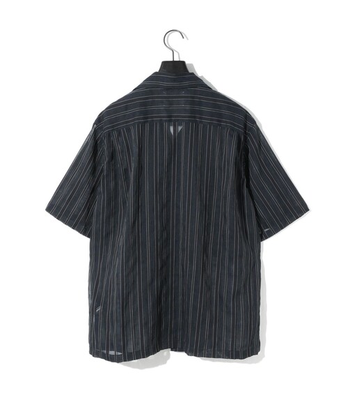 MIDIUMISOLID(ミディウミソリッド)の「MIDIUMISOLID Men’s シアーストライプシャツ(シャツ/ブラウス・メンズ・オフホワイト/ブルー系その他・48)」の21枚目の写真