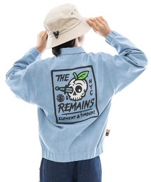 ELEMENT（エレメント）の「ELEMENT キッズ MR CARTER JACKET YOUTH ジャケット 【2025年春夏モデル】/エレメントキッズバックプリントデニムコーチジャケット（ブルゾン）」