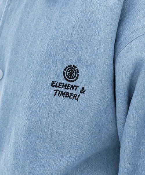 ELEMENT キッズ MR CARTER JACKET YOUTH ジャケット 【2025年春夏モデル】/エレメントキッズバックプリントデニムコーチジャケット