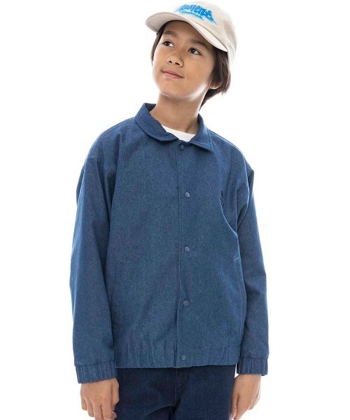 ELEMENT キッズ MR CARTER JACKET YOUTH ジャケット 【2025年春夏モデル】/エレメントキッズバックプリントデニムコーチジャケット