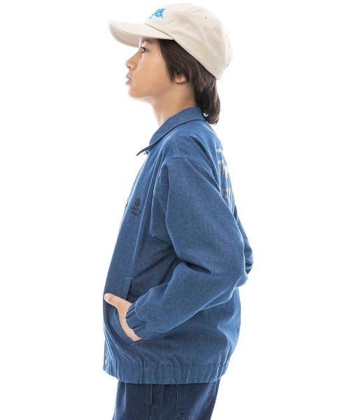 ELEMENT キッズ MR CARTER JACKET YOUTH ジャケット 【2025年春夏モデル】/エレメントキッズバックプリントデニムコーチジャケット