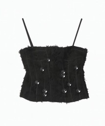 ROSE BUD（ローズバッド）の「【ＲＩＶＮ】ＫＩＭＳＩ　ＢＥＡＤ　ＢＵＳＴＩＥＲ（シャツ/ブラウス・レディース）」
