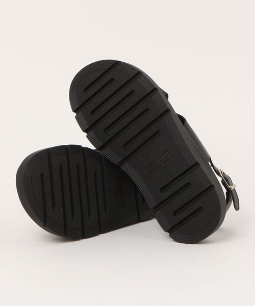 inter-chaussures(インターショシュール)の「【Tamaris】クロスベルトレザーサンダル(455708)(サンダル・レディース・ブラック・36/37/38/39/40)」の3枚目の写真