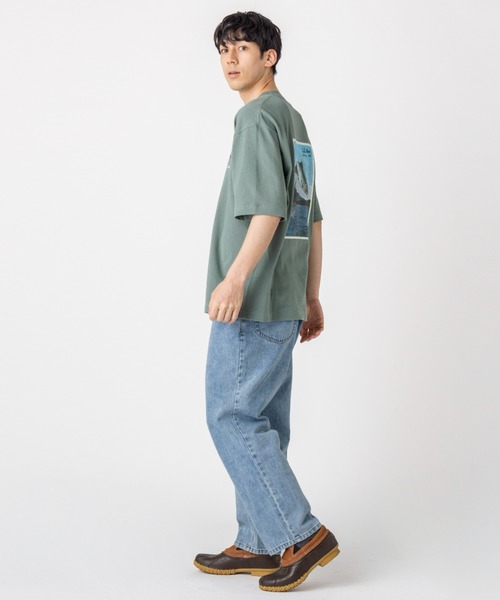 L.L.Bean(エルエルビーン)の「【JAPAN EDITION】ビーンズ 1980 ショートスリーブ・カタログ・トラウト・ティ(Tシャツ/カットソー・メンズ・ネイビー/ライトグレー/ベージュ系/ダークグリーン・SMALL/MEDIUM/LARGE/X-LARGE)」の11枚目の写真