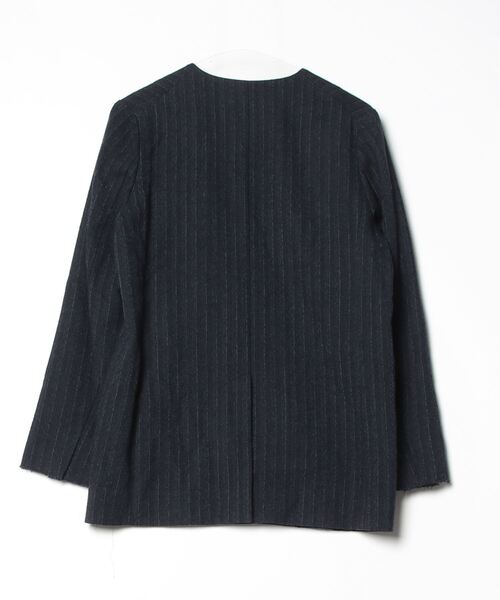 セール/ブランド古着】ノーカラージャケット（ノーカラージャケット