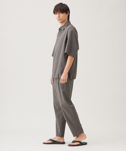 UNFILO(アンフィーロ)の「TENNEN TOUCH タックパンツ(その他パンツ・メンズ・ブラック系/カーキ系/グレー系・LARGE/MEDIUM/SMALL/X-LARGE)」の6枚目の写真