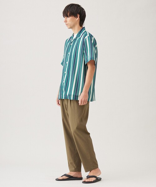 UNFILO(アンフィーロ)の「TENNEN TOUCH タックパンツ(その他パンツ・メンズ・ブラック系/カーキ系/グレー系・LARGE/MEDIUM/SMALL/X-LARGE)」の17枚目の写真